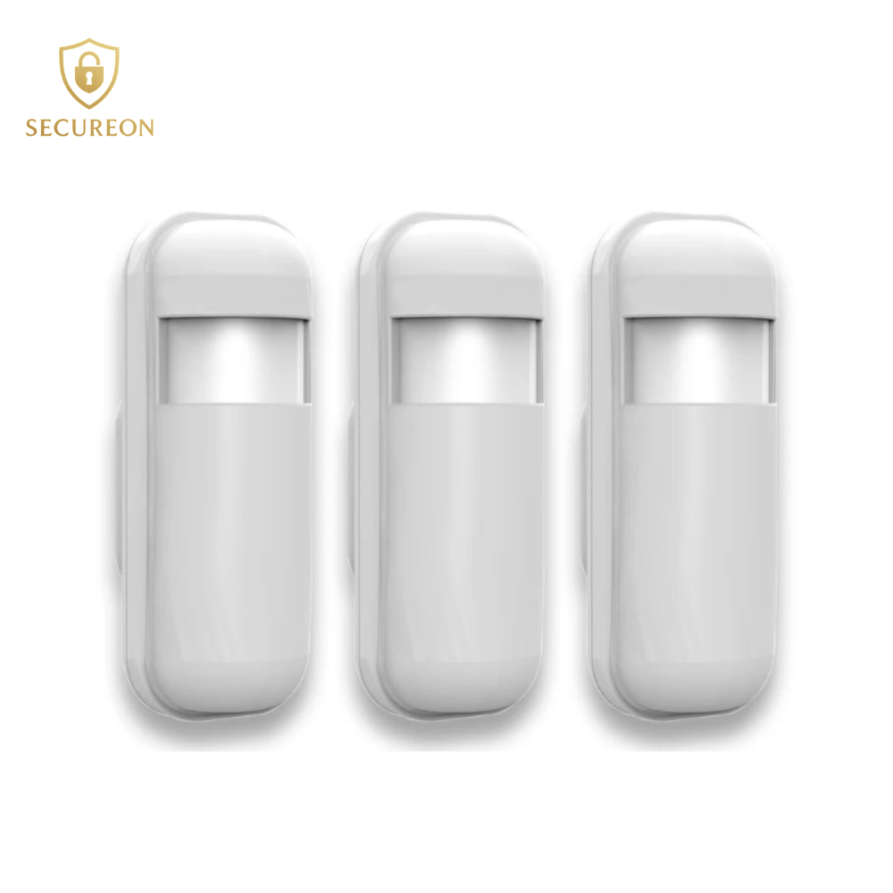 Sensor Detector de Movimiento PIR Infrarrojo 433 MHz para Sistema de Alarma