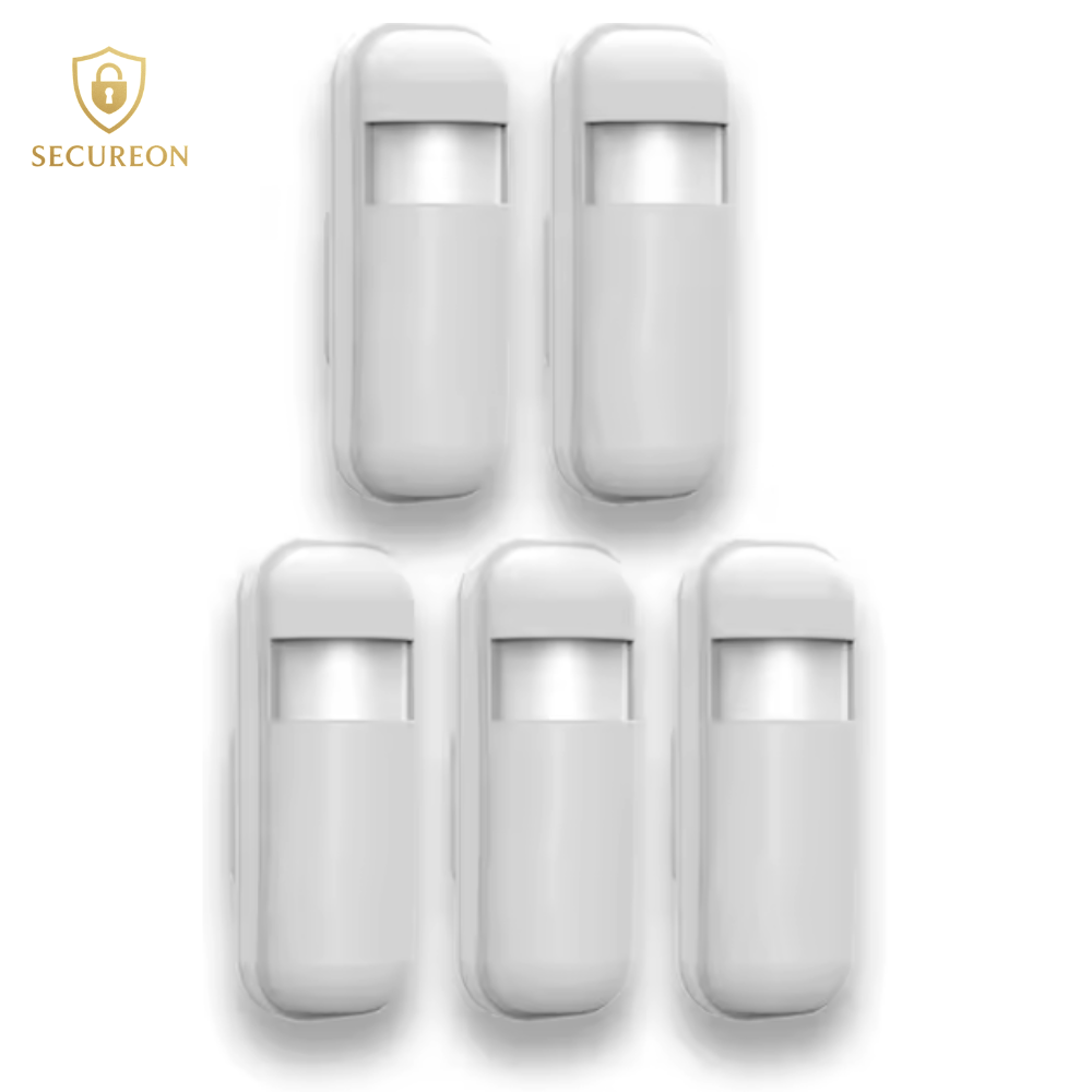 Sensor Detector de Movimiento PIR Infrarrojo 433 MHz para Sistema de Alarma