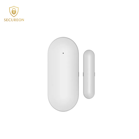 Sensor de Puerta/Ventana 433MHz – Sensor de Apertura Inalámbrico para Sistema de Alarma de Seguridad Inteligente en el Hogar